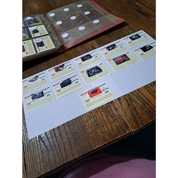 Vintage Lot of 11 1992 Collect A Card Musclecars Trading Cards FORD LOT - Picture 5 of 8